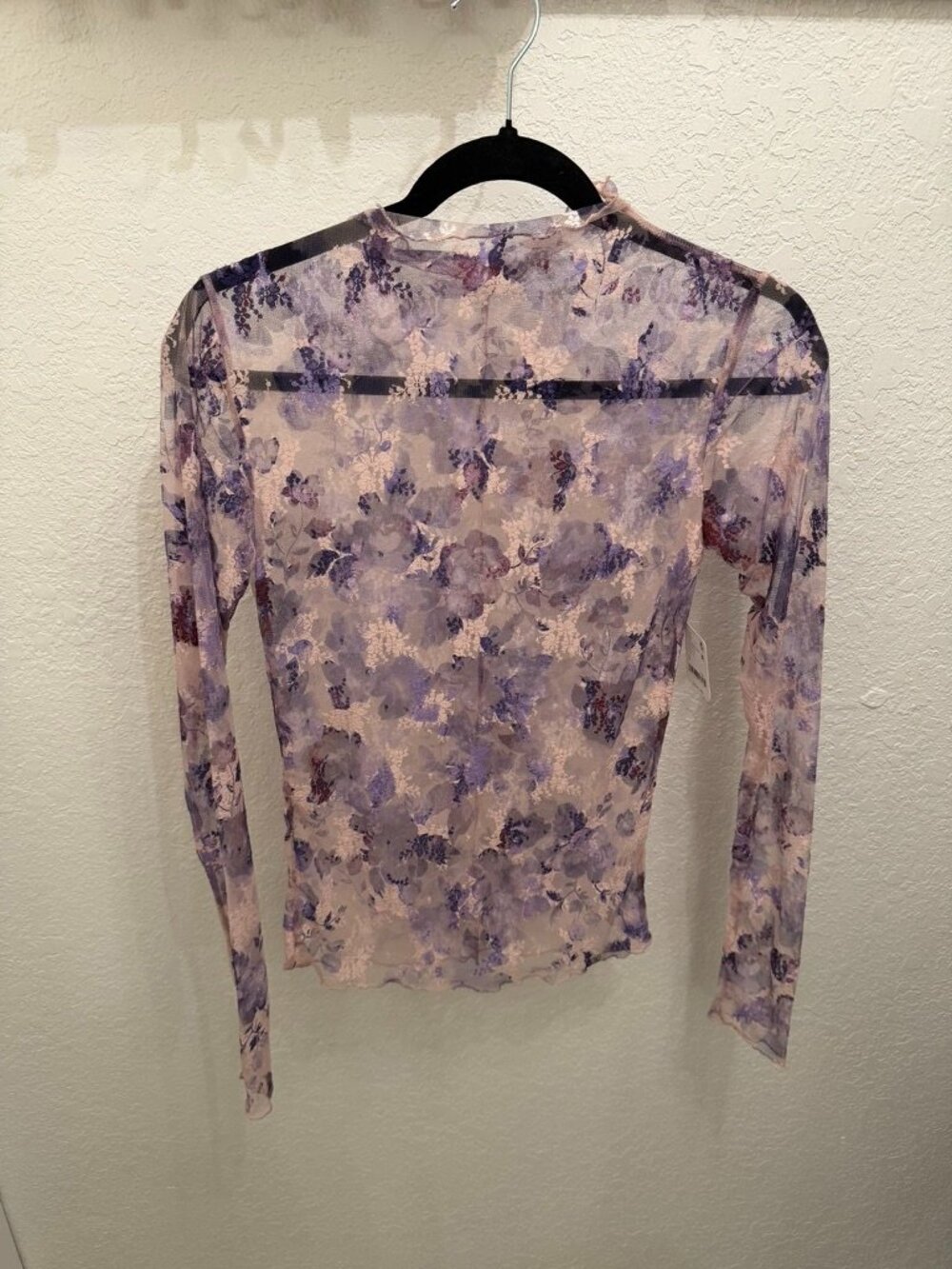 Free People Lady Lux Printed Layering Top | Fallen Rose Combo | Medium